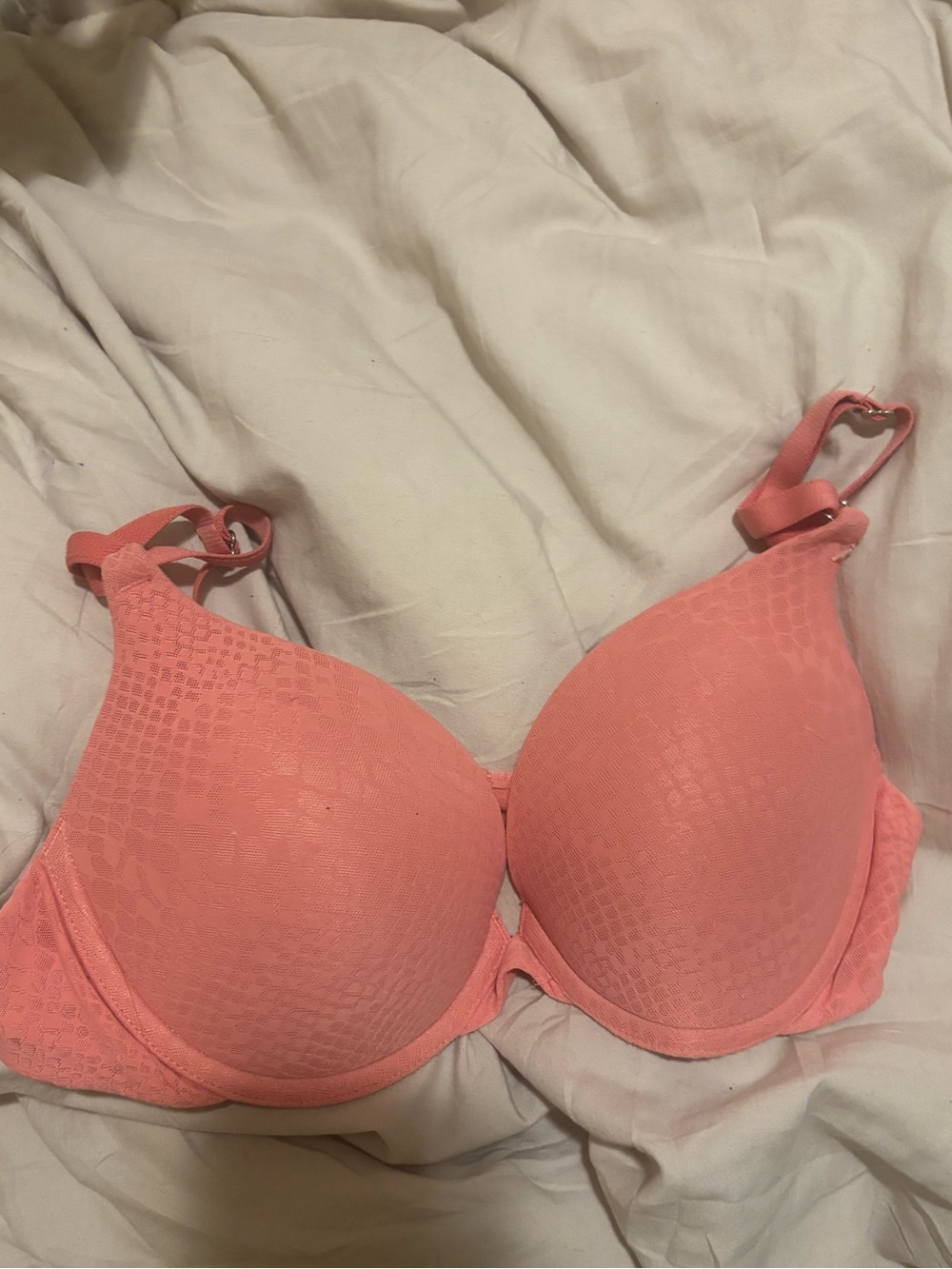 Vanity fair Push up Bra in Coral Pink